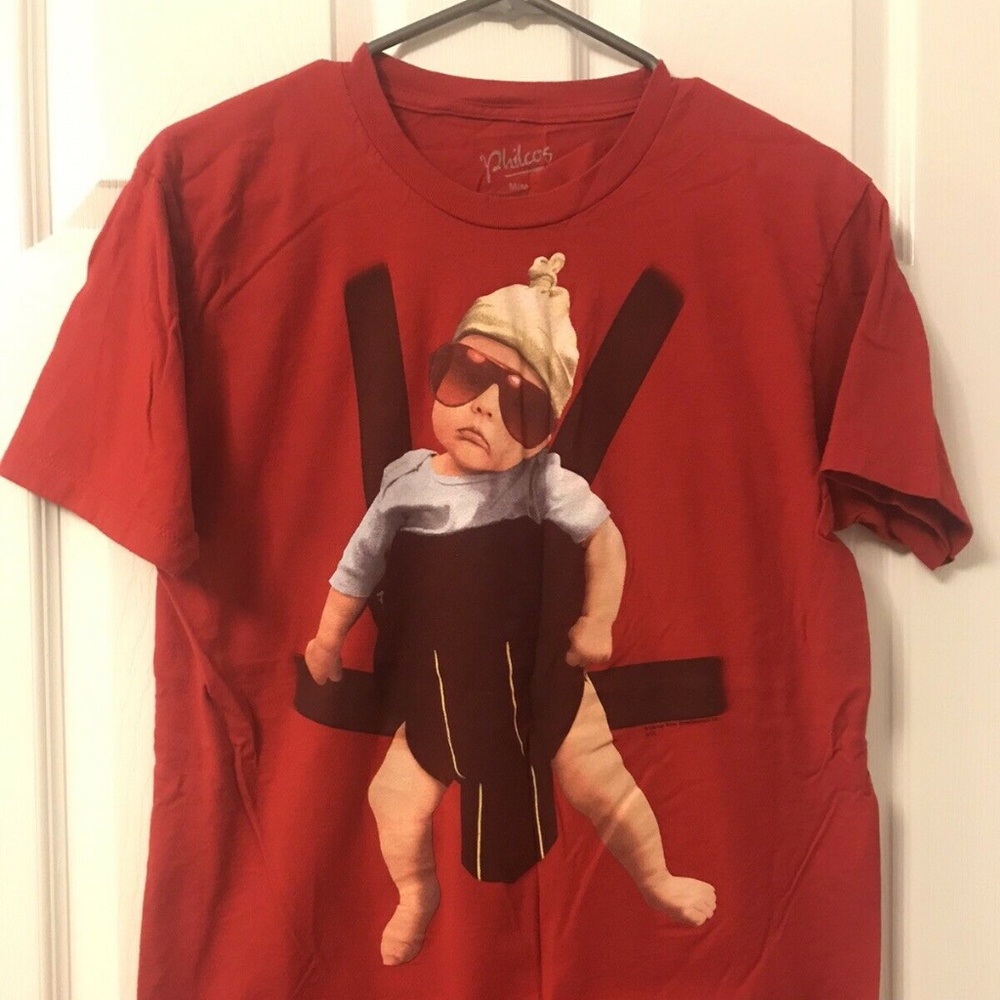 The Hangover Novelty Shirt Size M red